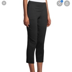 Theory organic crunch linen pants